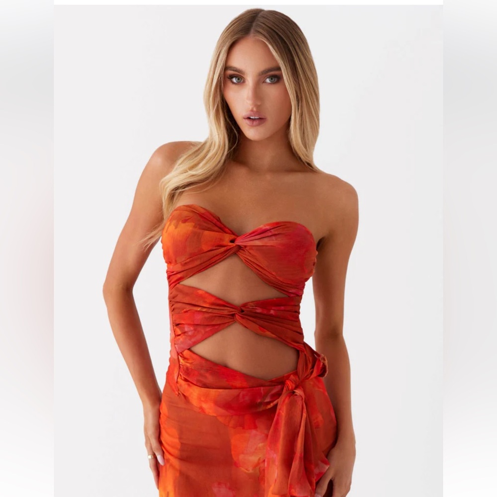 Peppermayo Amber cascade top - size 6